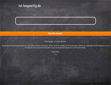 Tablet Screenshot of mir.ist-langweilig.de
